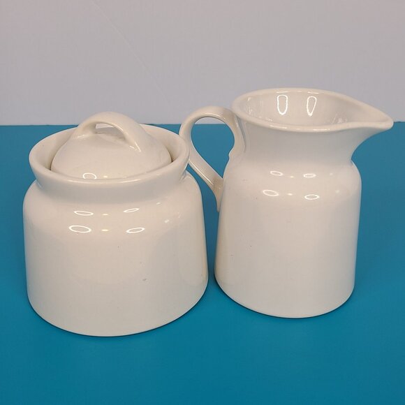C.R. Gibson Ceramic Cream & Sugar Bowl Set - Picture 2 of 9